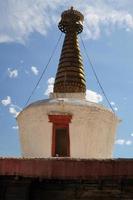 stupa i shey palace, leh, ladakh, Indien