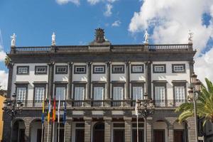 Rådhuset i Las Palmas de Gran Canaria, Spanien foto