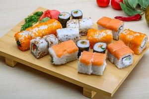 Japan sushi set foto
