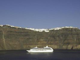 Santorini Island i Grekland foto