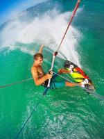 extrem sport, kiteboarding foto