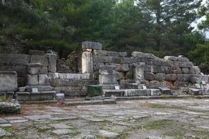 phaselis ruiner i Turkiet foto