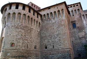 antika medeltida slott i vignola, la rocca di vignola. modena, Italien. foto