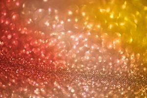 bokeh effekt glitter färgglad suddig abstrakt bakgrund för födelsedag, årsdag, bröllop, nyårsafton eller jul foto