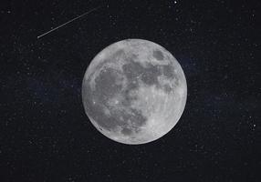 månen och rymden foto