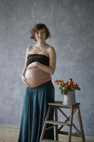 gravid kvinna