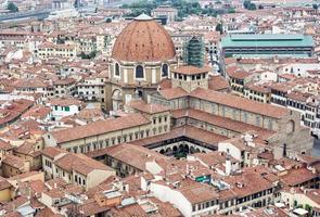 basilikan San Lorenzo, Florens, Italien, kulturarv foto