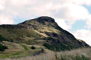 Arthurs säte i edinburgh, Skottland foto