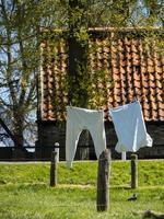 den holländska staden enkhuizen foto