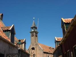 den holländska staden enkhuizen foto