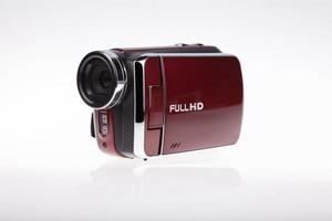 full HD-videokamera - stockbild foto