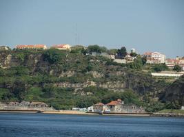 Lissabon vid floden Tagus foto