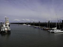 wilhelmshaven vid nroth havet foto