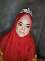 västra java, indonesien, 2022 - vackra indonesiska kvinnor foto