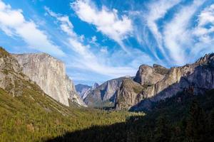 landskap av Yosemite nationalpark i usa, au, foto