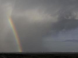 ön spiekeroog i tyskland foto