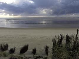 ön spiekeroog i tyskland foto