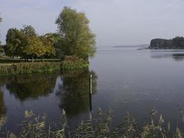 den tyska staden schwerin foto