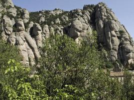 klostret i montserrat foto