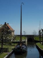 den holländska staden enkhuizen foto