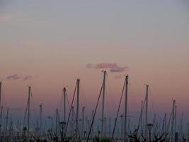 staden barcelona i spanien foto