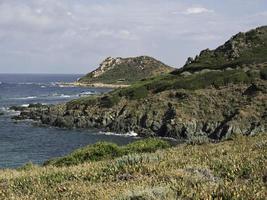 Korsika ö i Medelhavet foto