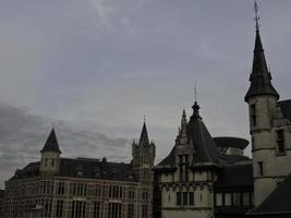 antwerpen vid floden schelde foto