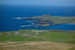 lerwick och shetlandsöarna foto