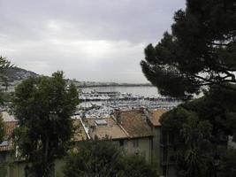 cannes vid Medelhavet foto