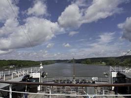 floden seine nearsr rouen i frankrike foto