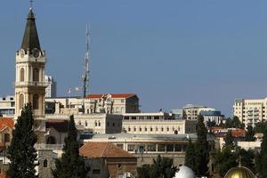 staden jerusalem är huvudstad i staten Israel. 22 april 2017. foto