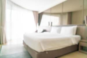 abstrakt oskärpa lyx sovrum för bakgrund foto