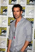 san diego, 22 juli - colin farrell vid 2011 års comic-con-kongress, dag 2 på san diego kongresscenter den 22 juli 2010 i san diego, ca. foto