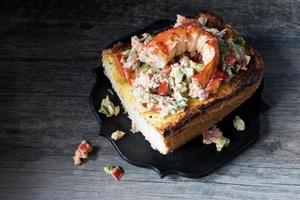 lobster roll tail sandwich foto