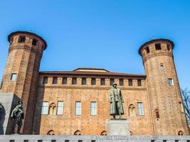 hdr palazzo madama, turin foto