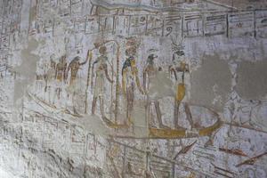 grav i kungarnas dal, Luxor, Egypten foto