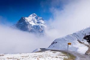 första berg Grindelwald Schweiz foto