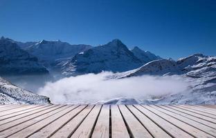 första berg Grindelwald Schweiz foto
