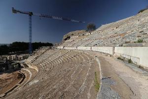 stora teatern i efesos antika staden, izmir, Turkiet foto