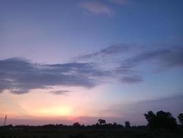 himmel bakgrund solnedgång känsla foto