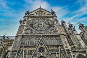 katedralen notre dame i paris foto