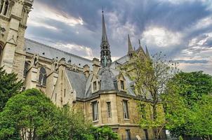 katedralen notre dame i paris foto