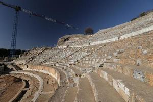 stora teatern i efesos antika staden, izmir, Turkiet foto