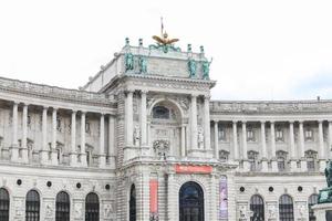 neue burg flygel i hofburg palace, Wien, Österrike foto