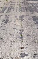 en väg gjord av betong foto