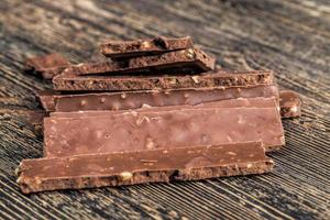 choklad gjord på kakao foto