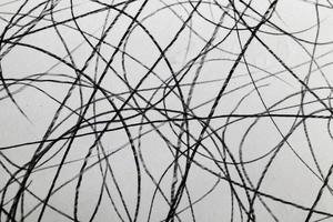 kaotiska linjer i grå penna foto