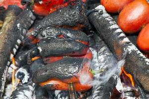 grönsaker tomater och paprika foto