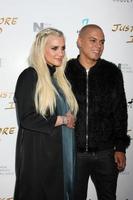 los angeles, 20 feb - ashlee simpson, evan ross på just before i go-premiären på arclight hollywood teatrarna den 20 april 2015 i los angeles, ca. foto