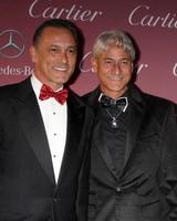 los angeles, 3 jan - Johnny Chaillot, Greg Louganis på Palm Springs filmfestival gala på ett kongresscenter den 3 januari 2014 i Palm Springs, ca. foto